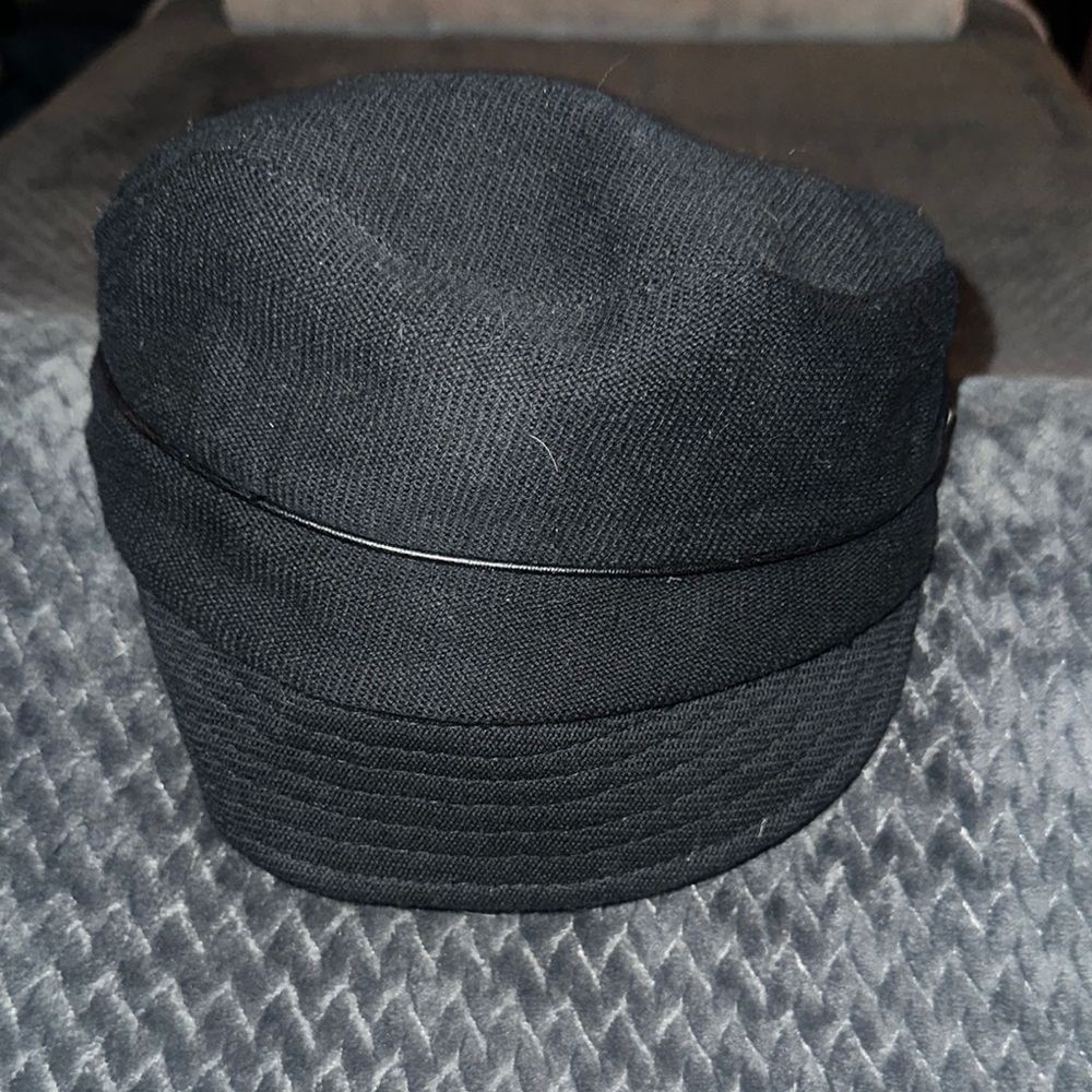 New York Hat Co. Black Knit newsboy Hat